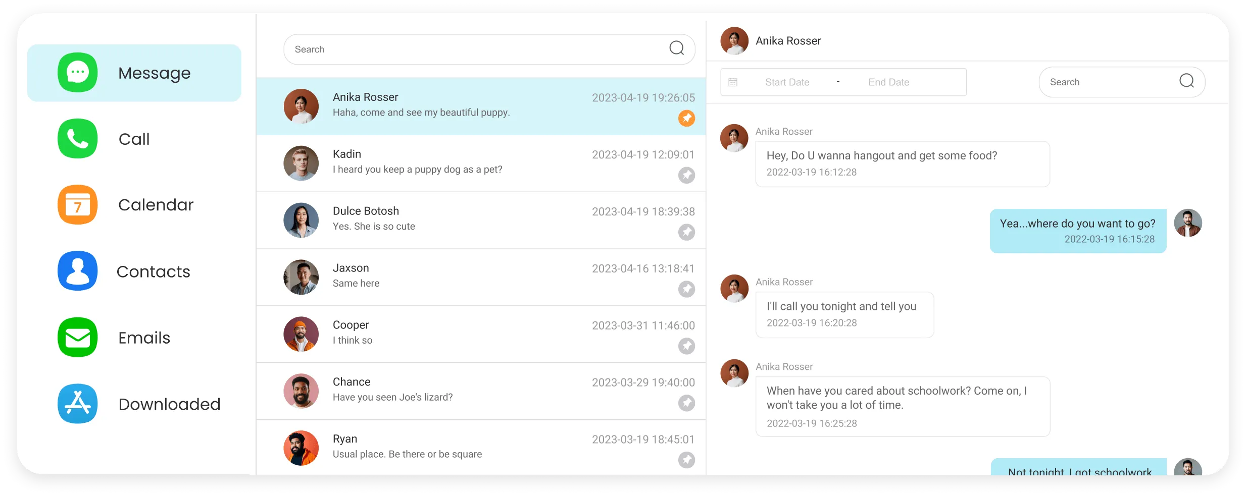 System app tracking